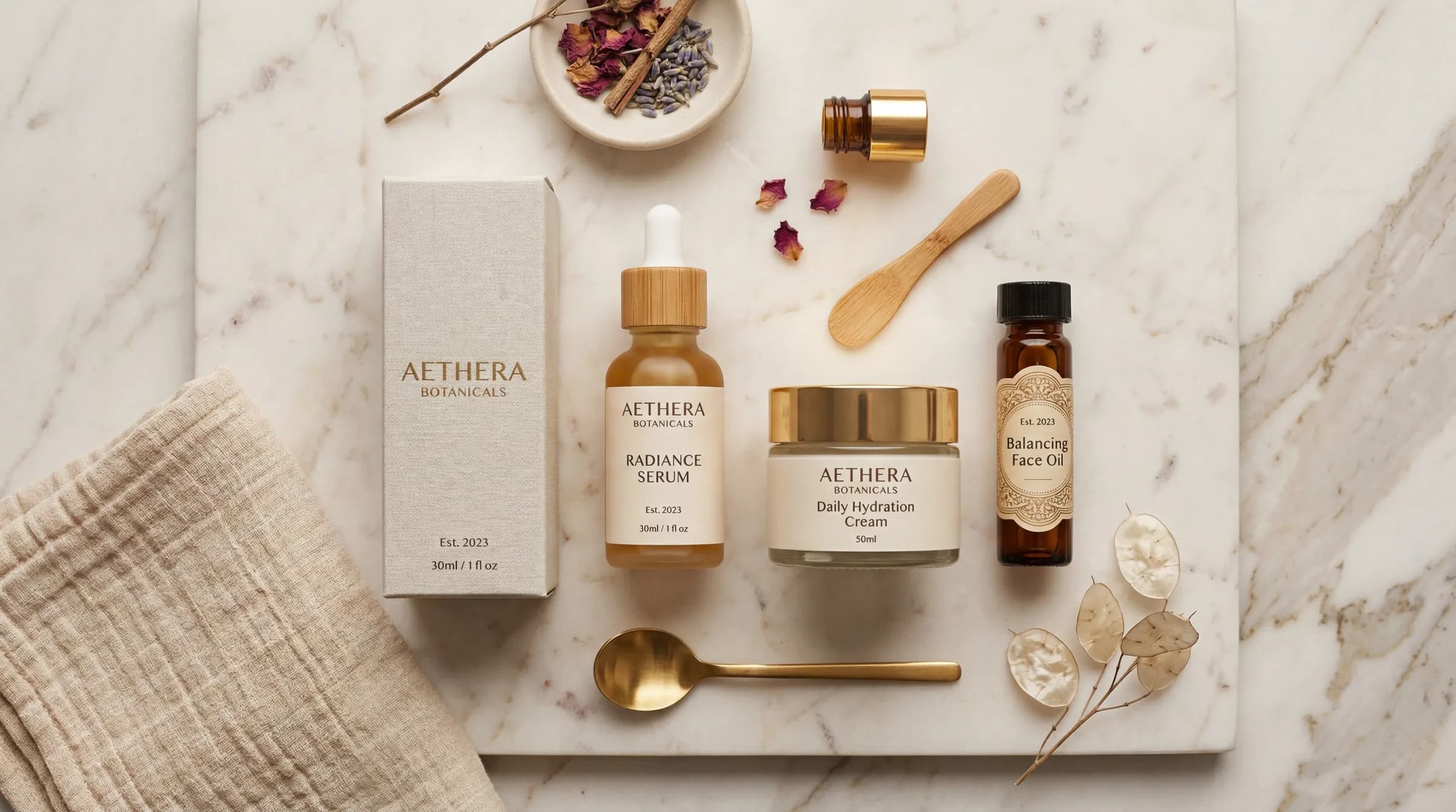 Premium skincare DTC brand